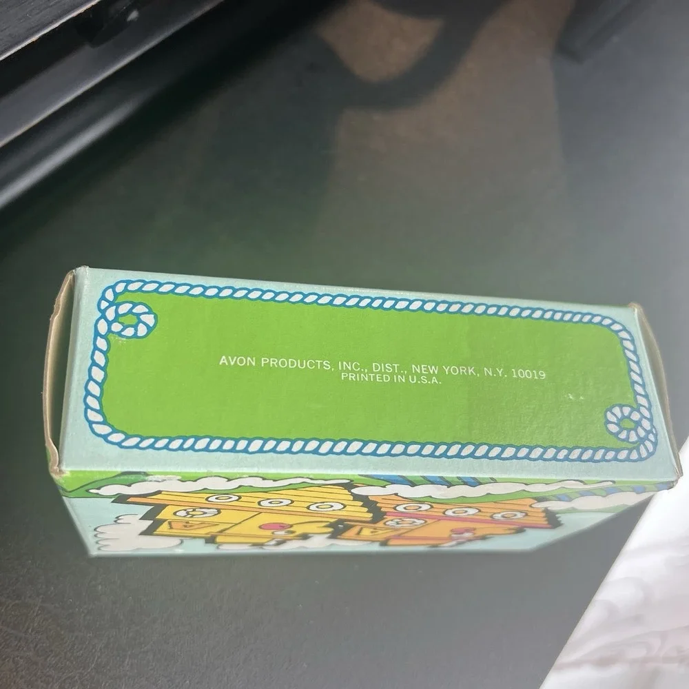 Vintage AVON Hooty‎ 'N Tooty Tugboat Soap Set